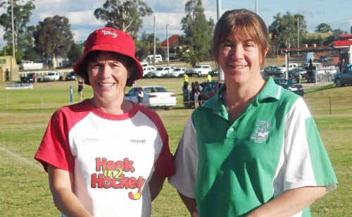 Michelle Eastwell and Michelle Leahy are in the Warwick team for the ladies veterans state championships on the Queen’s Birthday long weekend. Michelle Eastwell and Michelle Leahy are in the Warwick team for the ladies veterans state championships on the Queen’s Birthday long weekend.